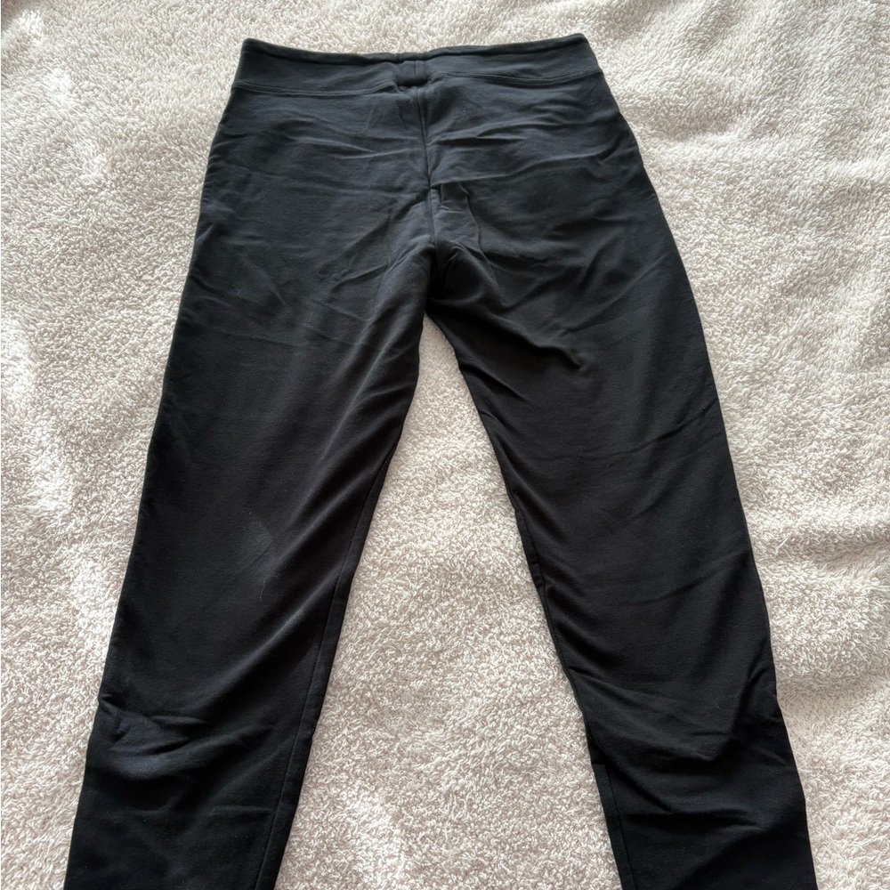 Barefoot dreams Malibu drawstring leggings black size L